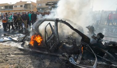 Israeli attack on car in central Gaza kills three Palestinians | Israel-Palestine conflict News