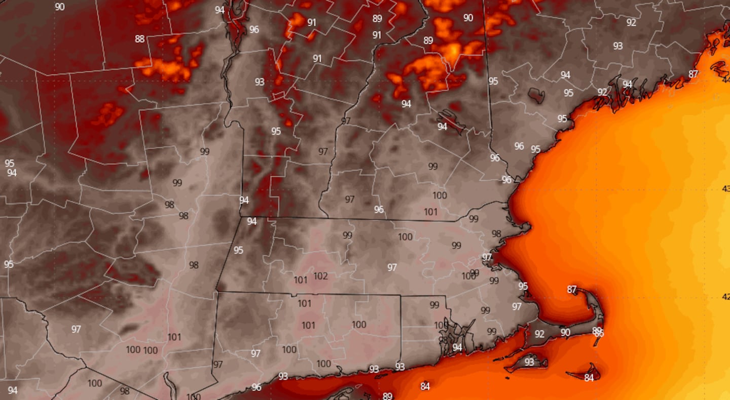 Scorching temperatures are expected to soar into the low 100s Thursday and Friday.