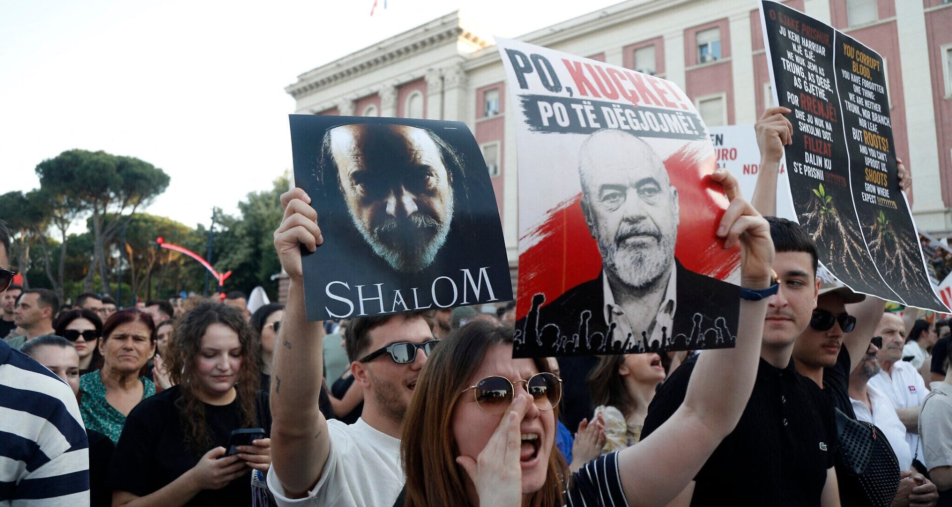 Thousands protest in Albania against Jared Kushner-linked resort project