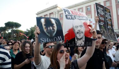 Thousands protest in Albania against Jared Kushner-linked resort project