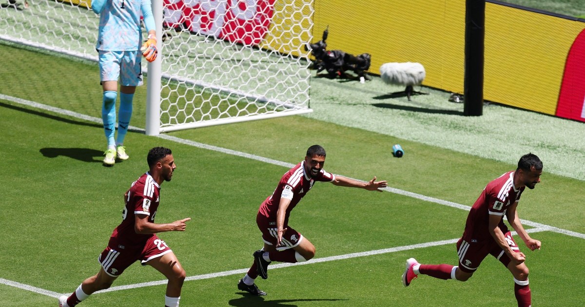 Qatar net late against Switzerland to secure historic first World Cup point | World Cup 2026 News