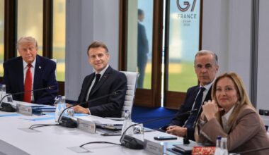 Trump criticized Italian Prime Minister Giorgia Meloni for not supporting Washington and Tel Aviv against what he called Iran’s “nuclear threat.” (Photo credit: LUDOVIC MARIN / AFP)