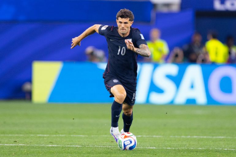 Christian Pulisic in action.