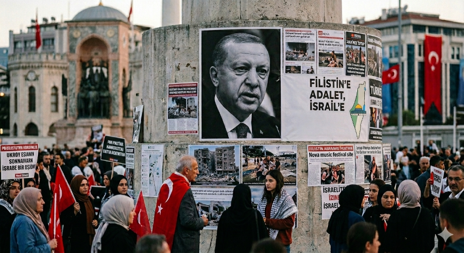From Karagöz and Hacivat to Israel: Erdoğan's Political Theater