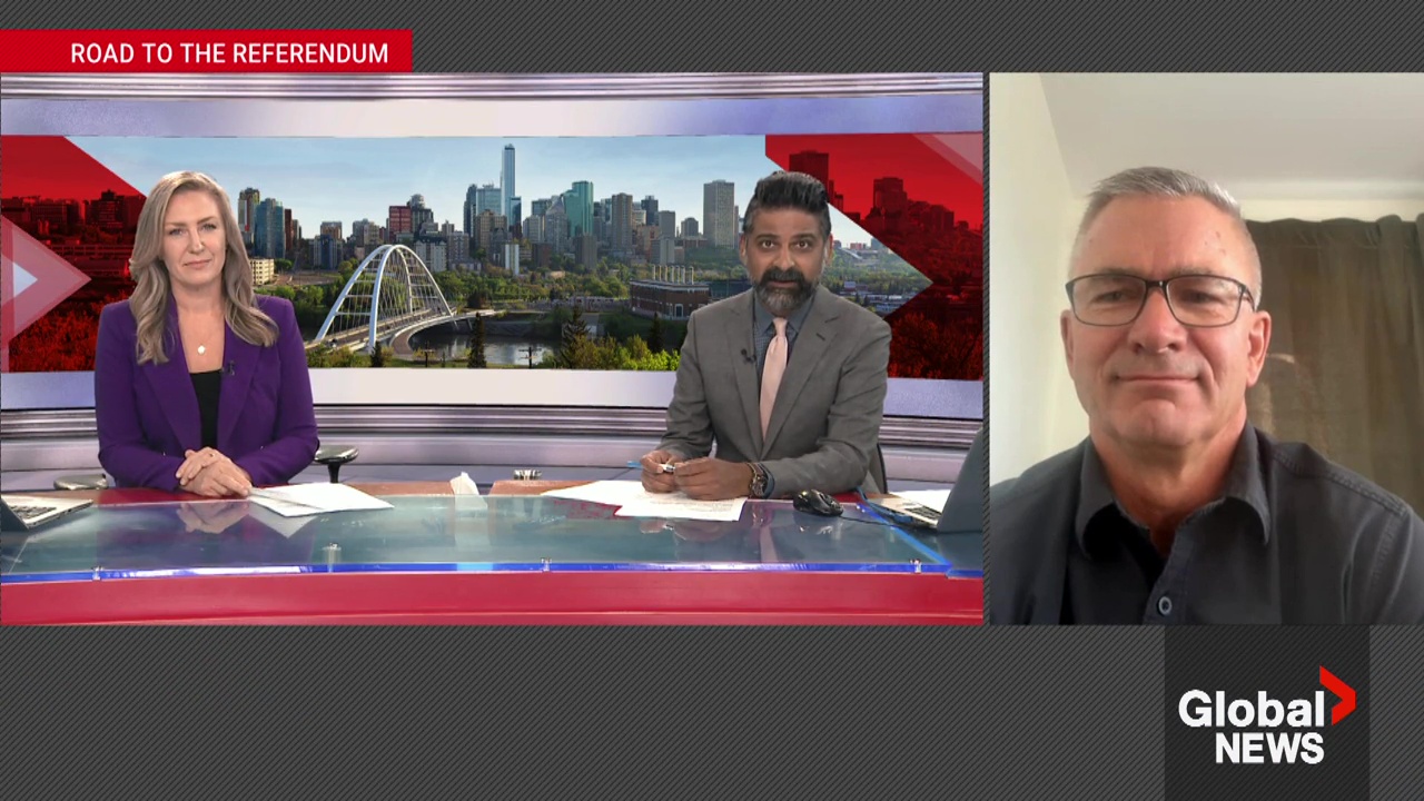 Click to play video: 'Road to the Referendum: Former UCP finance minister speaks on behalf of Lead, Not Leave group'