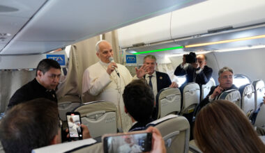 Pope Leo makes clear Iran is not a 'just war,' as he travels to Madrid for week in Spain