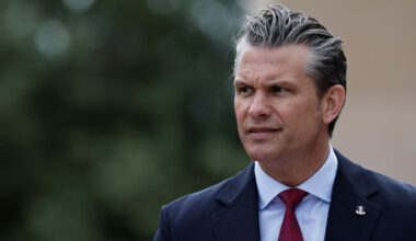 Residents of French village say US defense chief Hegseth not welcome for D-Day visit