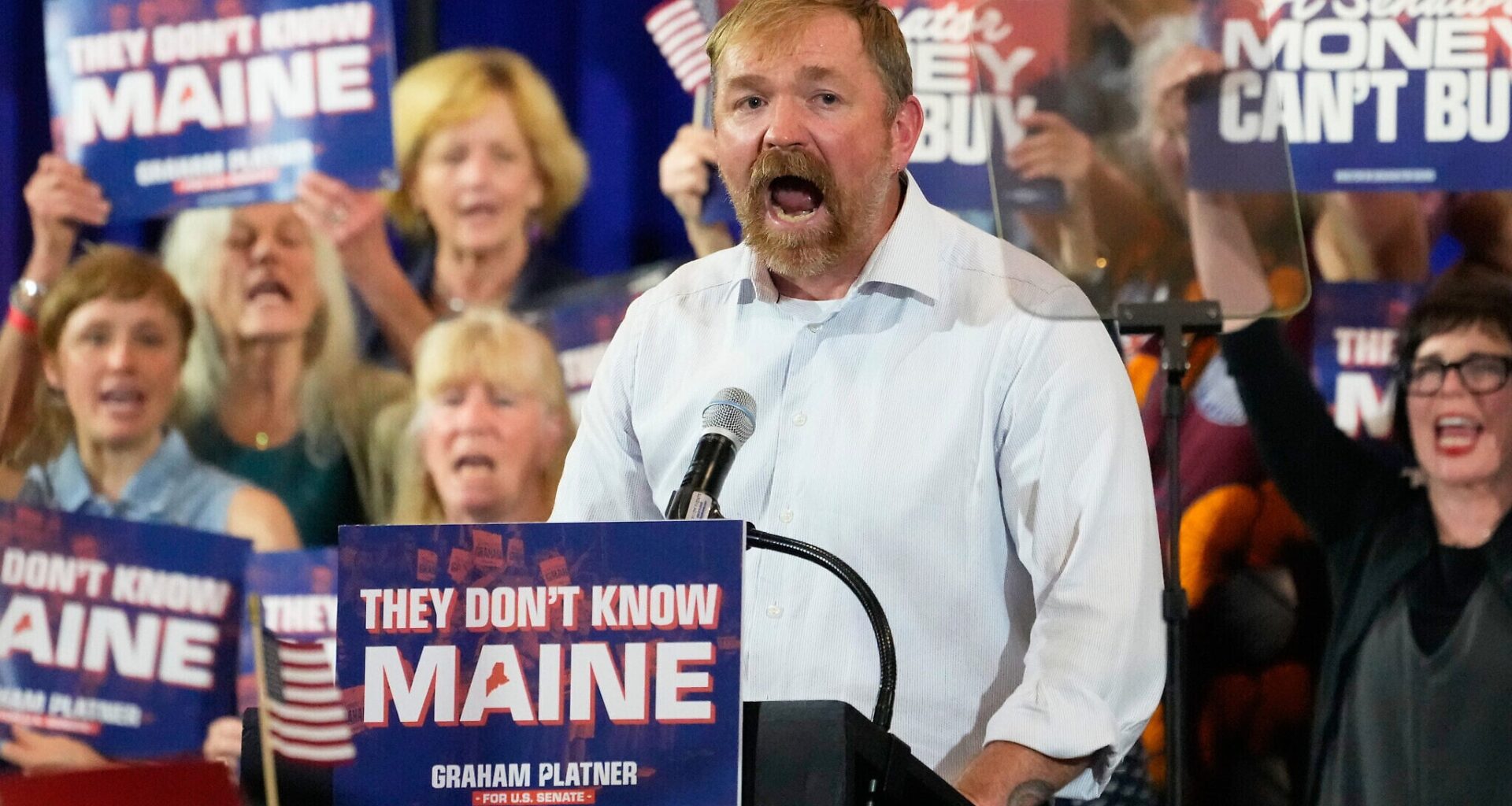Anti-Israel candidate who long had a Nazi tattoo wins Democratic Senate primary in Maine