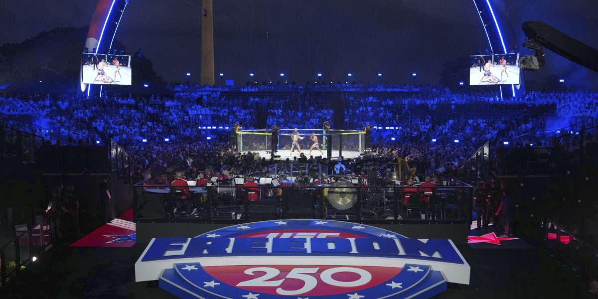 'We'll never do this again': UFC CEO Dana White says White House fight night cost too much to rehost