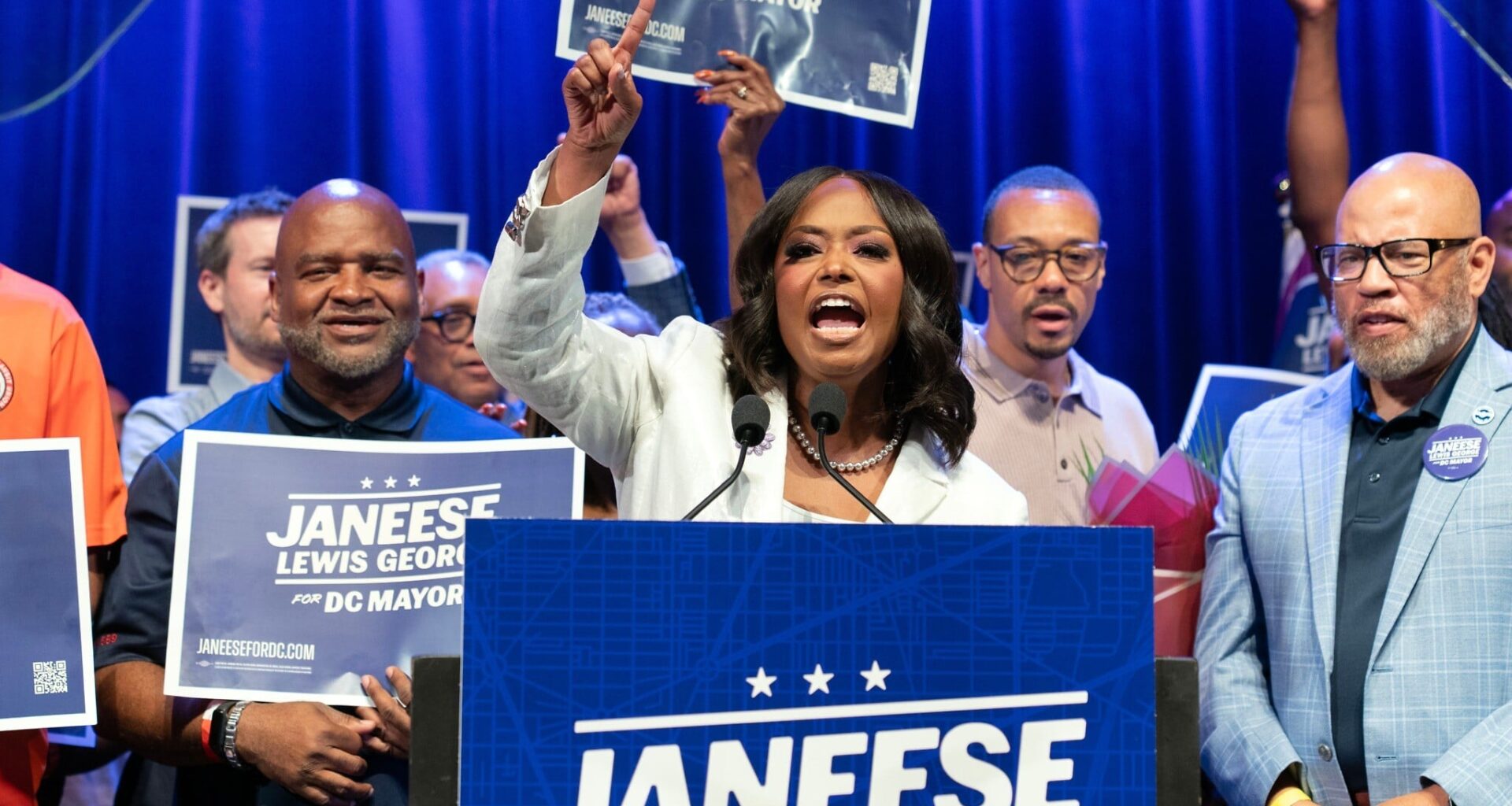 Democratic socialist who accuses Israel of genocide leads DC mayoral primary