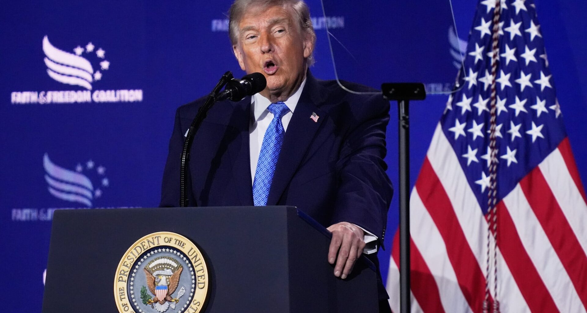 Trump accuses Iran of ‘foolish’ ceasefire violation by firing on ships in Hormuz