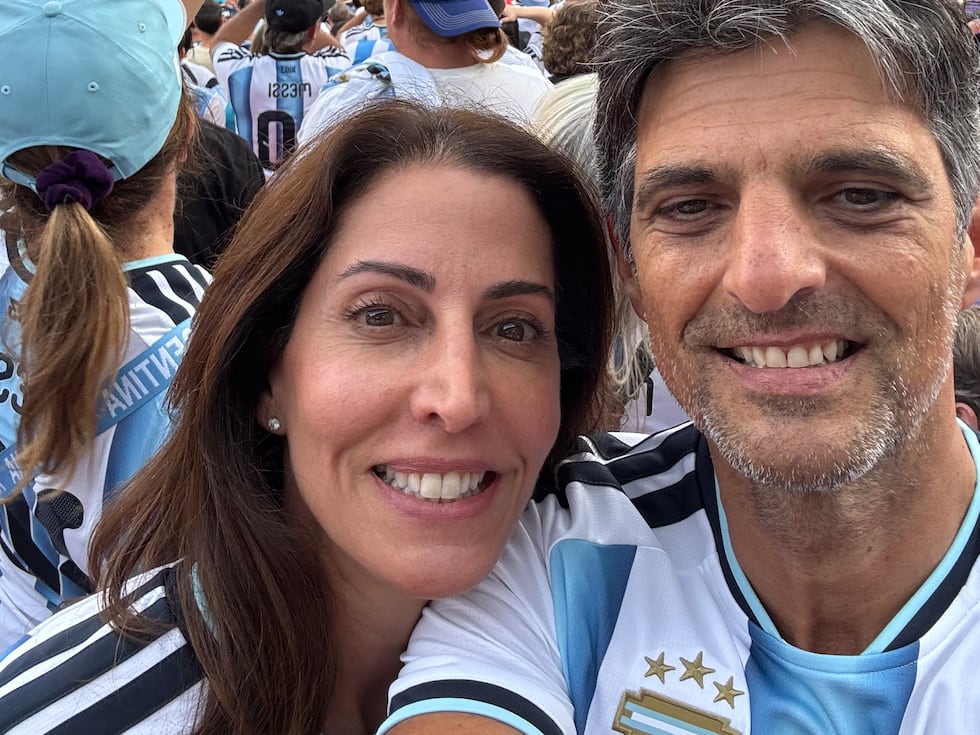 Alejandro Berbari and his wife