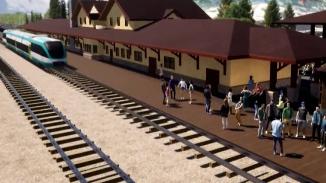 Click to play video: 'Alberta group proposes Calgary-Banff rail connection to Ottawa'
