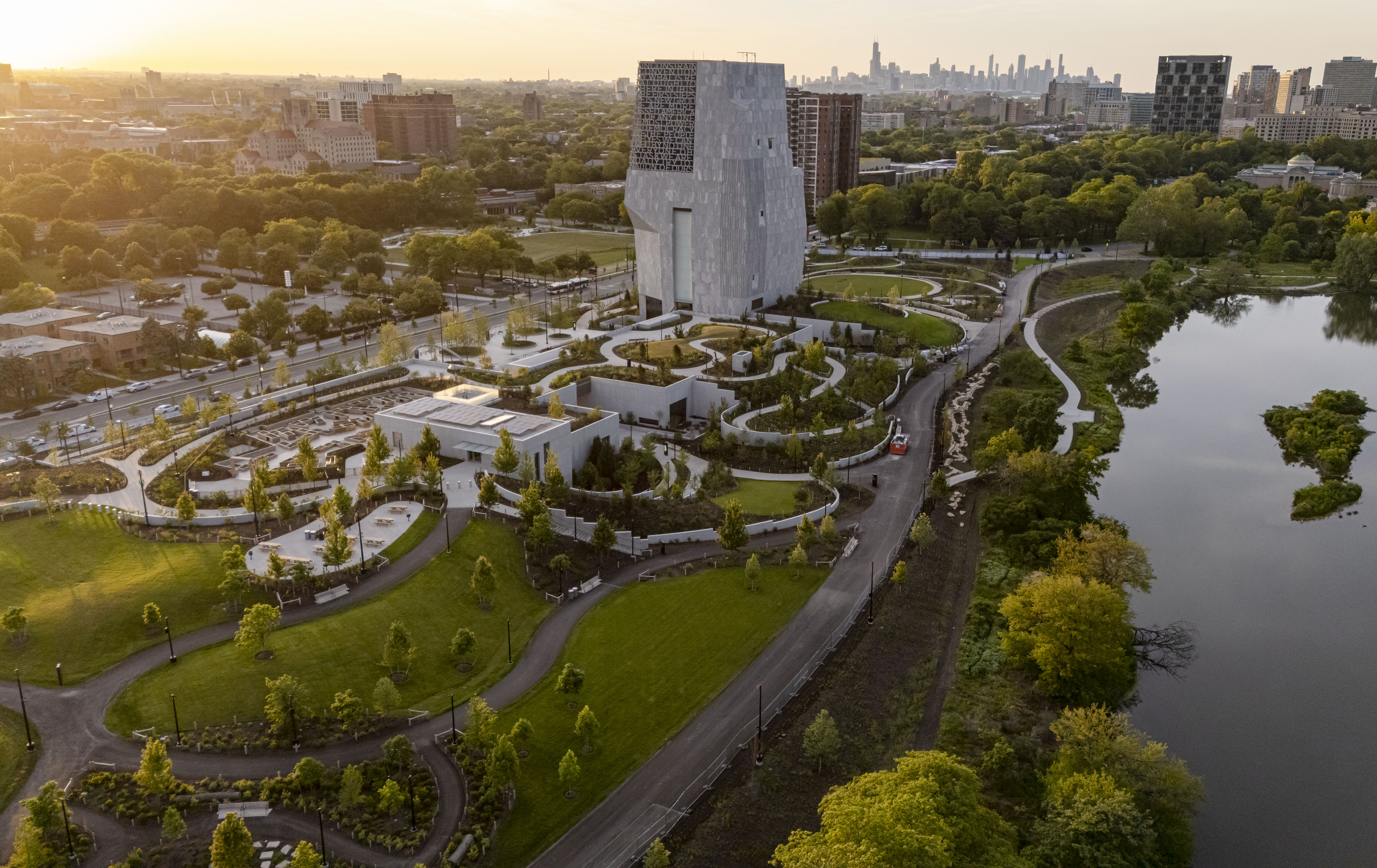 The Obama Presidential Center on June 3, 2026, ahead of...