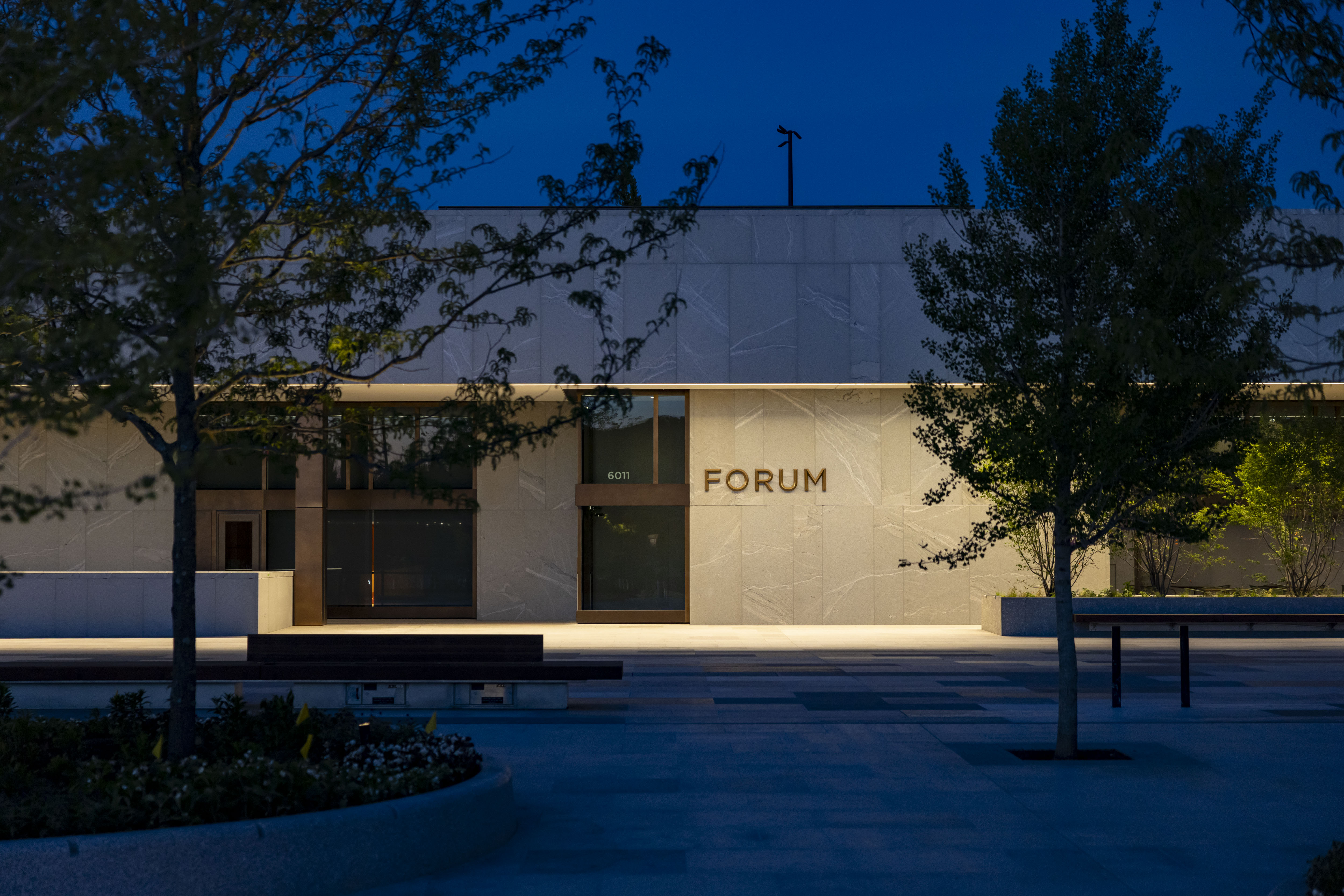 The Forum building on June 3, 2026, as the Obama...