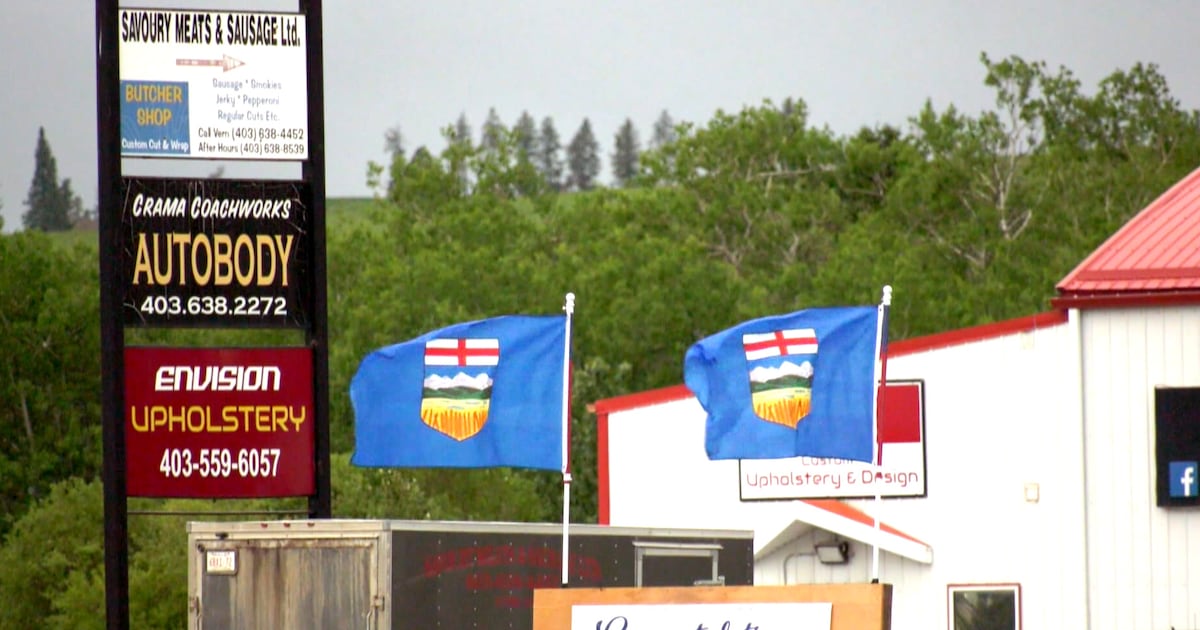 Alberta separation debate spills into everyday life as Sundre cancels rodeo parade over Alberta flag float - CTV News