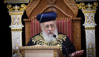 Top Shas rabbi: US-Iran deal is divine punishment for arrests of Haredi draft dodgers