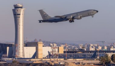 US said to be moving 20% of its refuelers from Israel airport, easing travel pressure