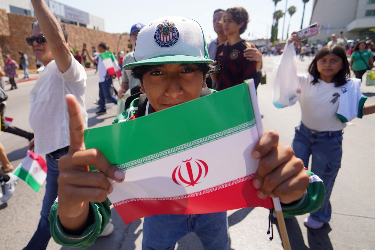 Iran’s World Cup team receives warm send-off in Tijuana ahead of tournament opener in L.A.