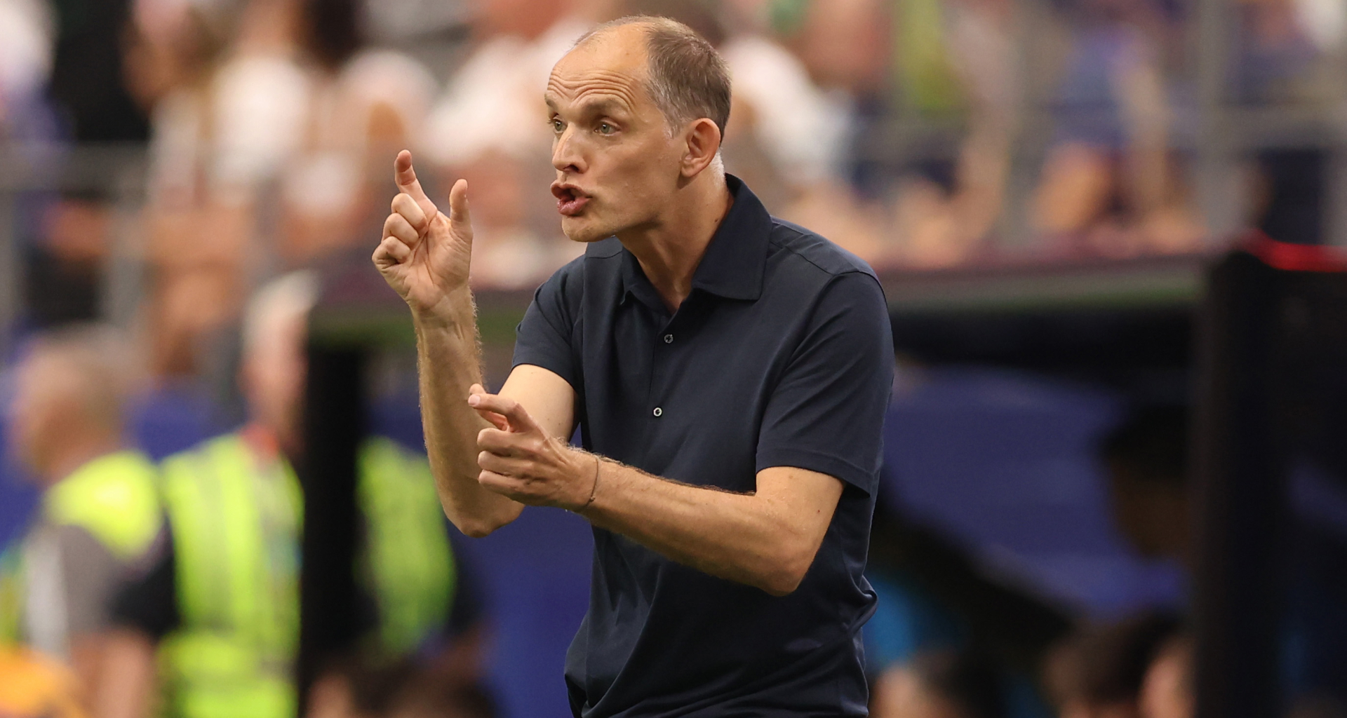 Thomas Tuchel told to calm down in furious rampage at England stars as assistant boss gives damning half-time interview