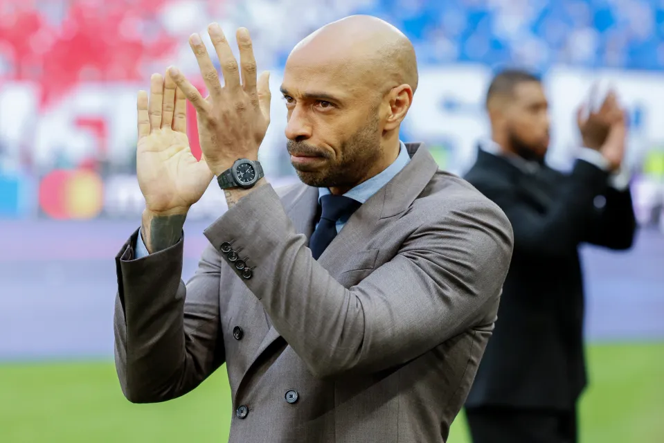 Former Arsenal and France striker Thierry Henry