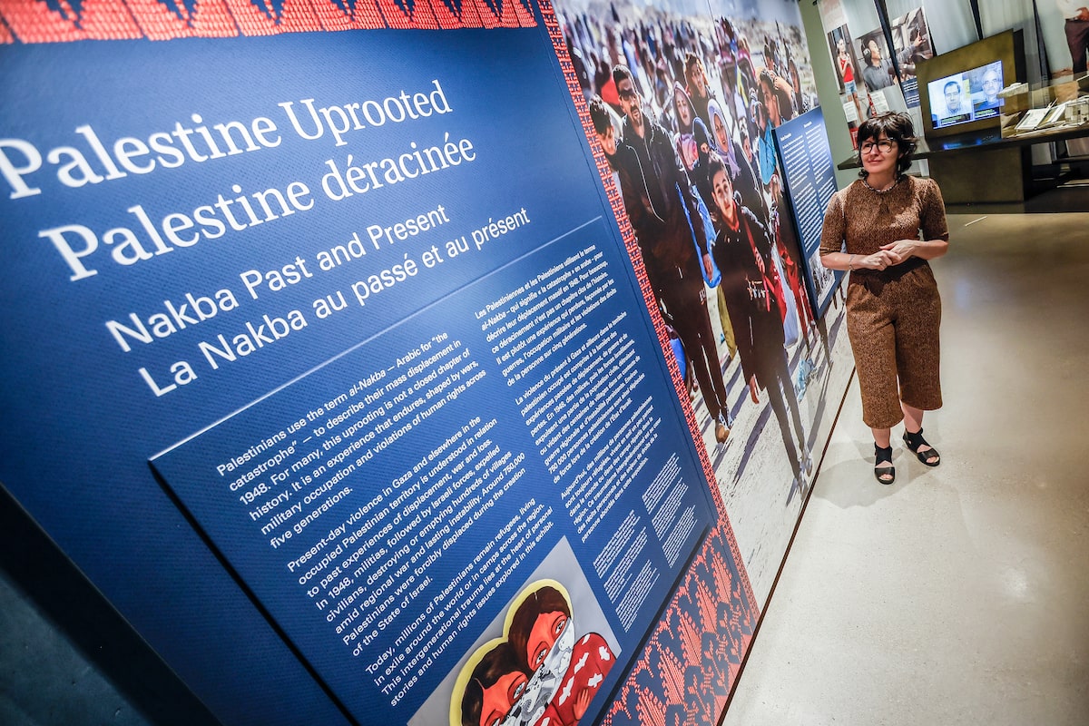 Canadian Museum for Human Rights made ‘error’ in Nakba exhibit presentation, minister says