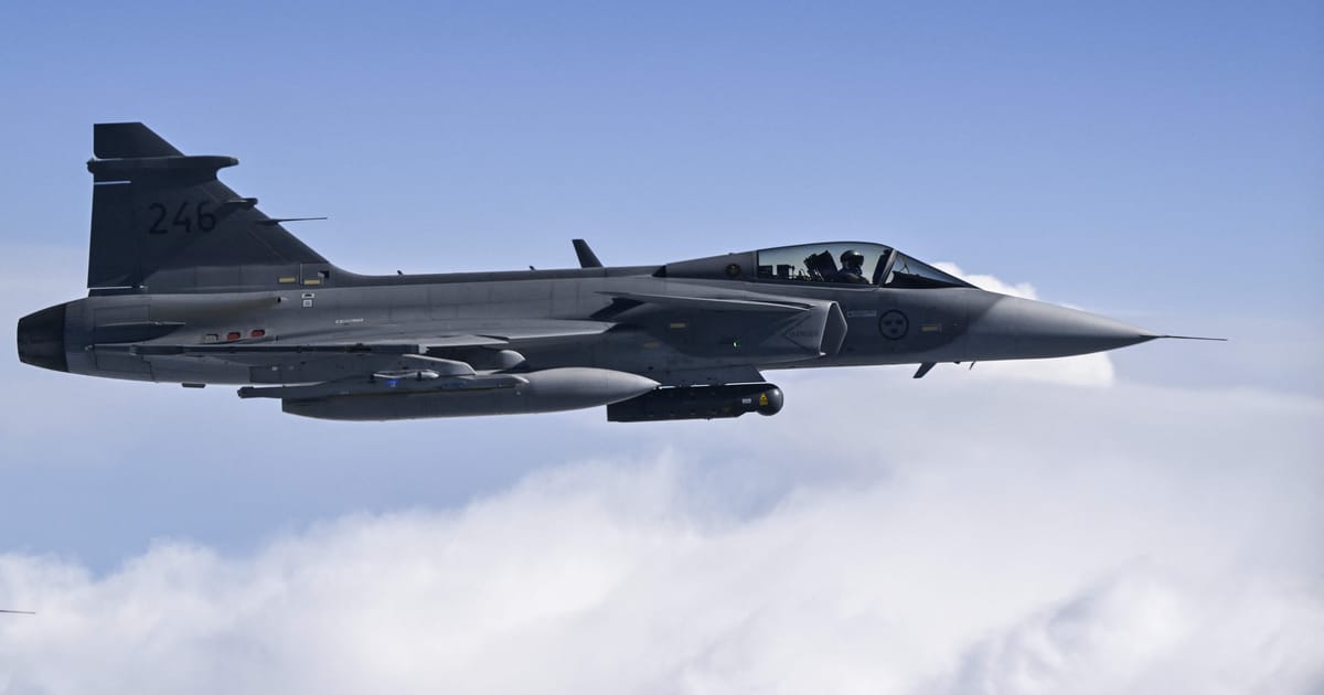Swedish jets intercept Russian aircraft in 2 separate incidents – POLITICO