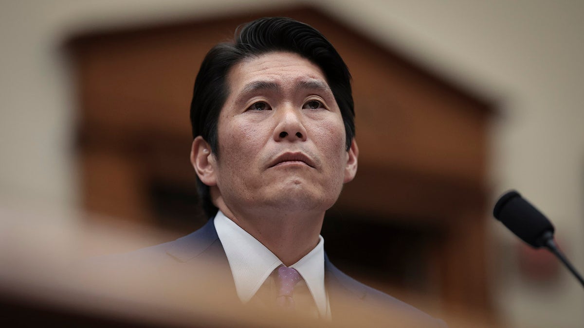 Special Counsel Robert K. Hur testifying before the House Judiciary Committee in Washington, D.C.