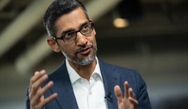 Sundar Pichai, chief executive officer of Alphabet