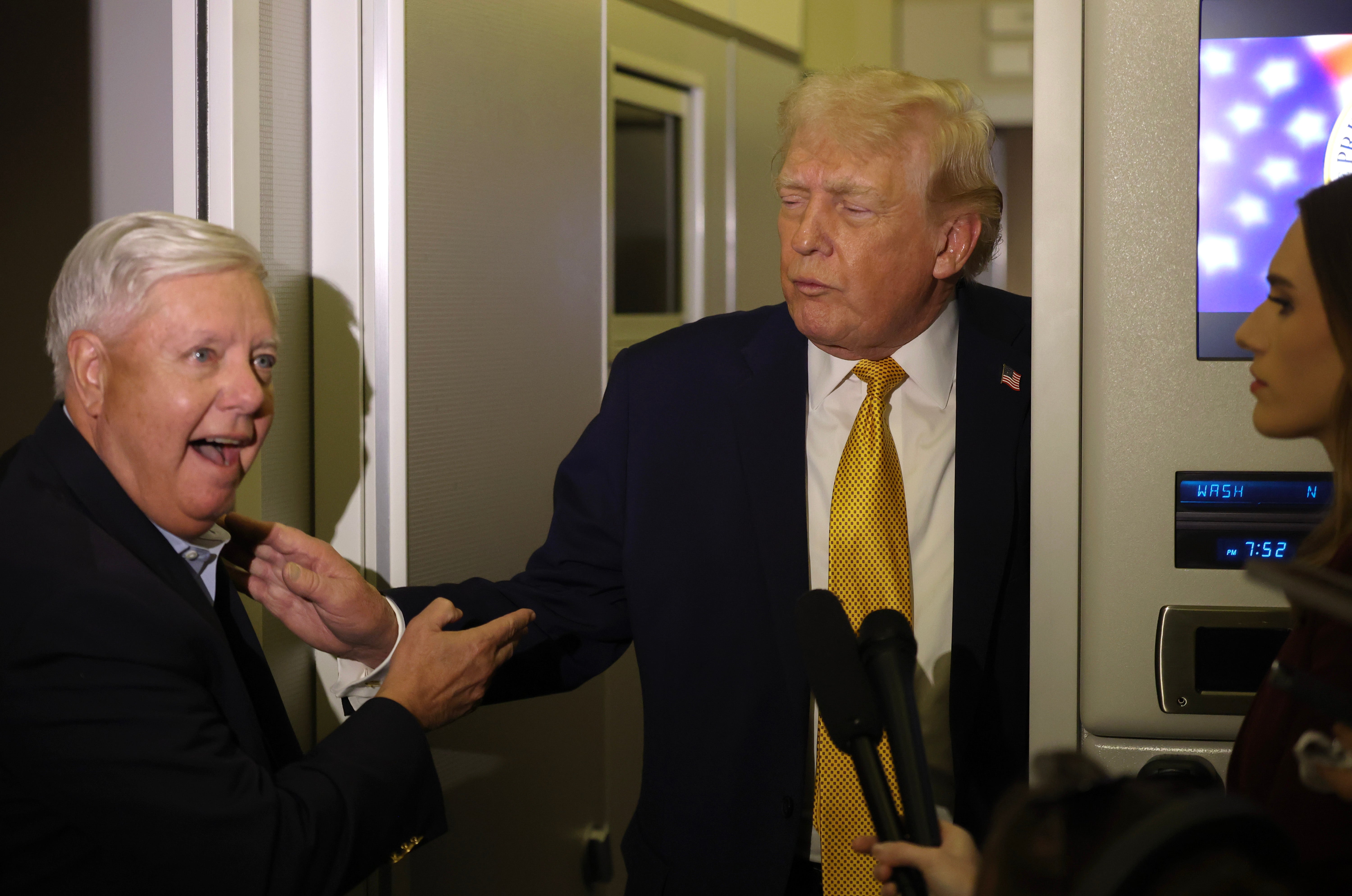 After winning the GOP Senate primary in South Carolina, Lindsey Graham said Donald Trump is 'not far behind God' while thanking him for what he called the most consequential endorsement 'in the history of politics'