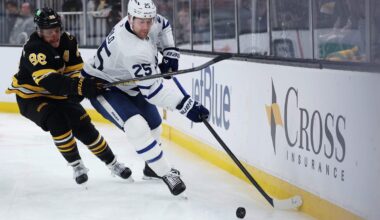 Maple Leafs trade Brandon Carlo to Blues for picks