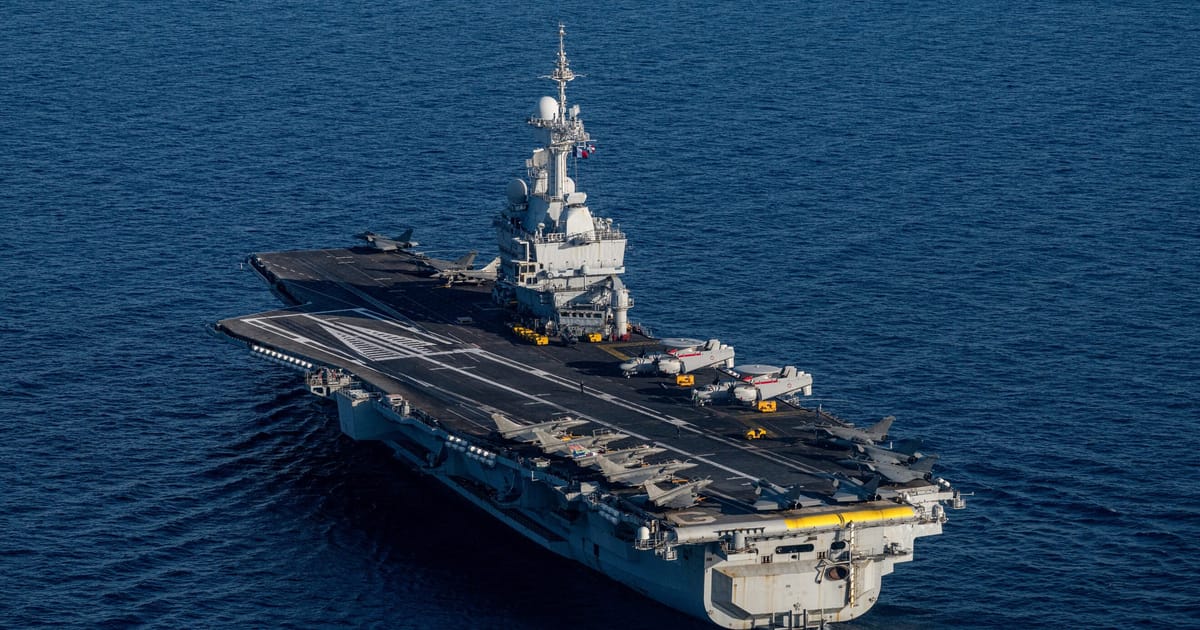 Macron says Hormuz maritime mission can be deployed within days – POLITICO