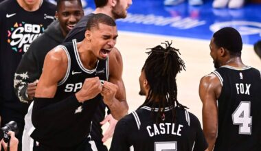 Victor Wembanyama finds true self in cocoon of pressure, leading Spurs to NBA Finals