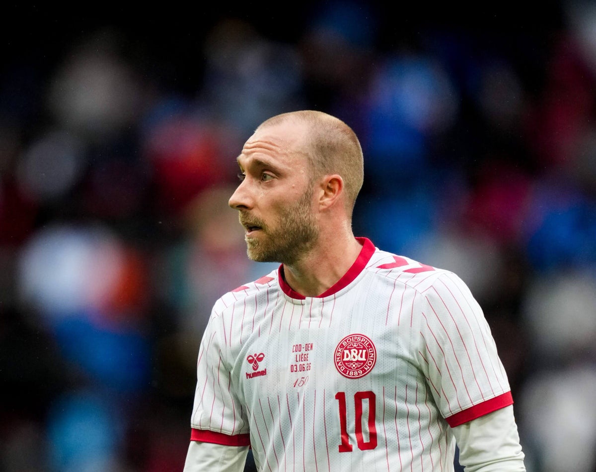 Christian Eriksen ‘conscious and doing well’ after collapsing on pitch – Denmark team doctor
