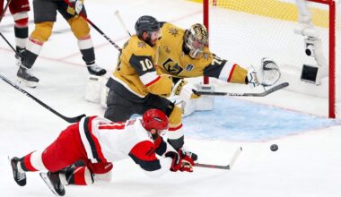 A goal for the ages: Jordan Staal’s belly-flop winner puts him straight into Hurricanes lore