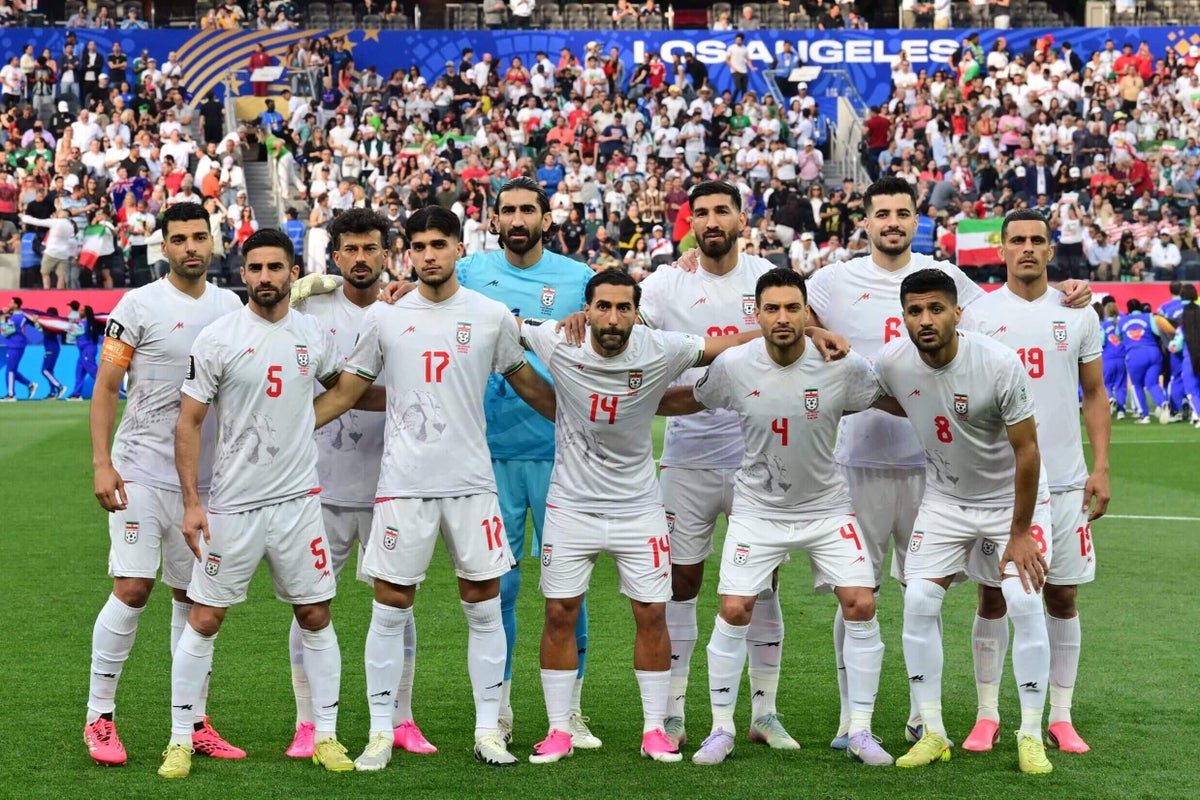 Pre-revolutionary flags spotted, anthem booed at Iran’s World Cup opener