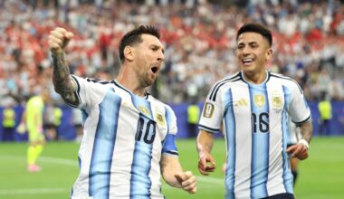 Lionel Messi breaks World Cup goals record as Argentina beat Austria. This is how he did it