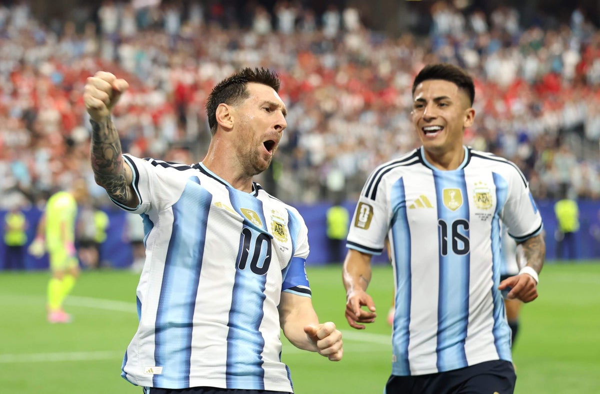 Lionel Messi breaks World Cup goals record as Argentina beat Austria. This is how he did it