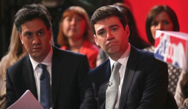 Ed Miliband could lose out on chancellor job in a Burnham cabinet