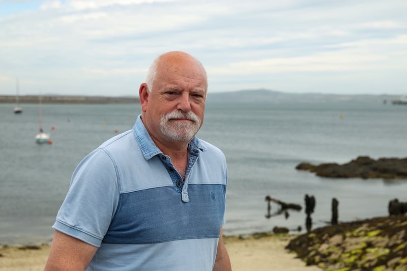 Alun Roberts in Holyhead. Photograph: Enda O'Dowd