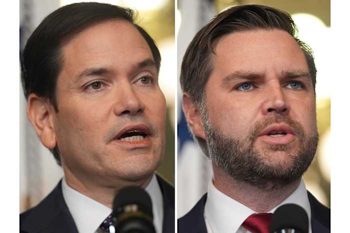 Vance and Rubio take different approaches as Iran tests their 2028 prospects