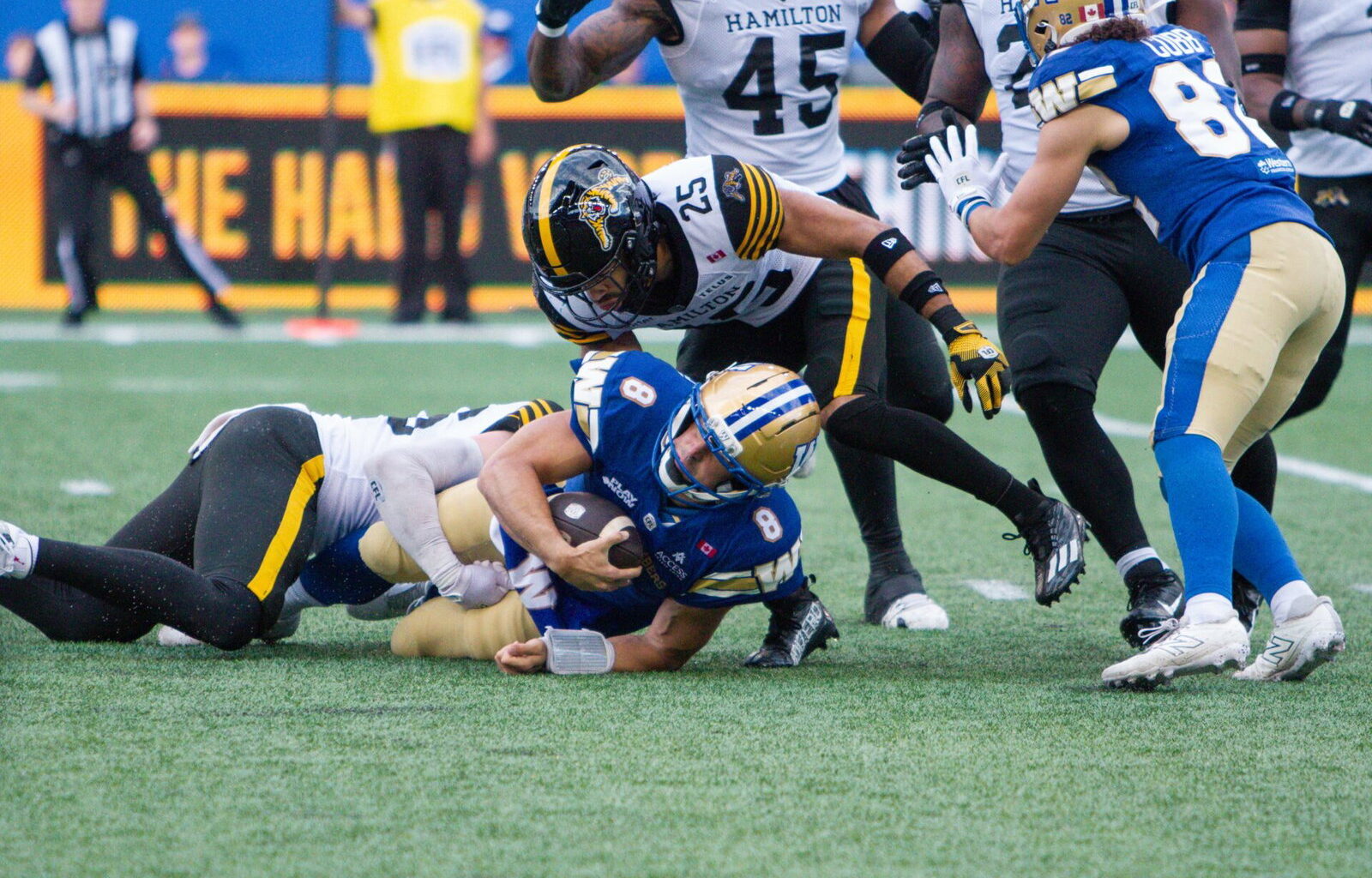 Winnipeg Blue Bombers can't stop Tiger-Cats in home-opening loss (& 10 other thoughts)