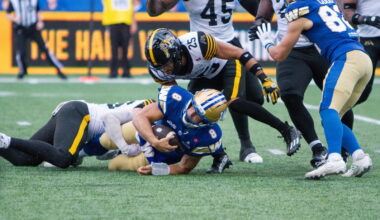 Winnipeg Blue Bombers can't stop Tiger-Cats in home-opening loss (& 10 other thoughts)