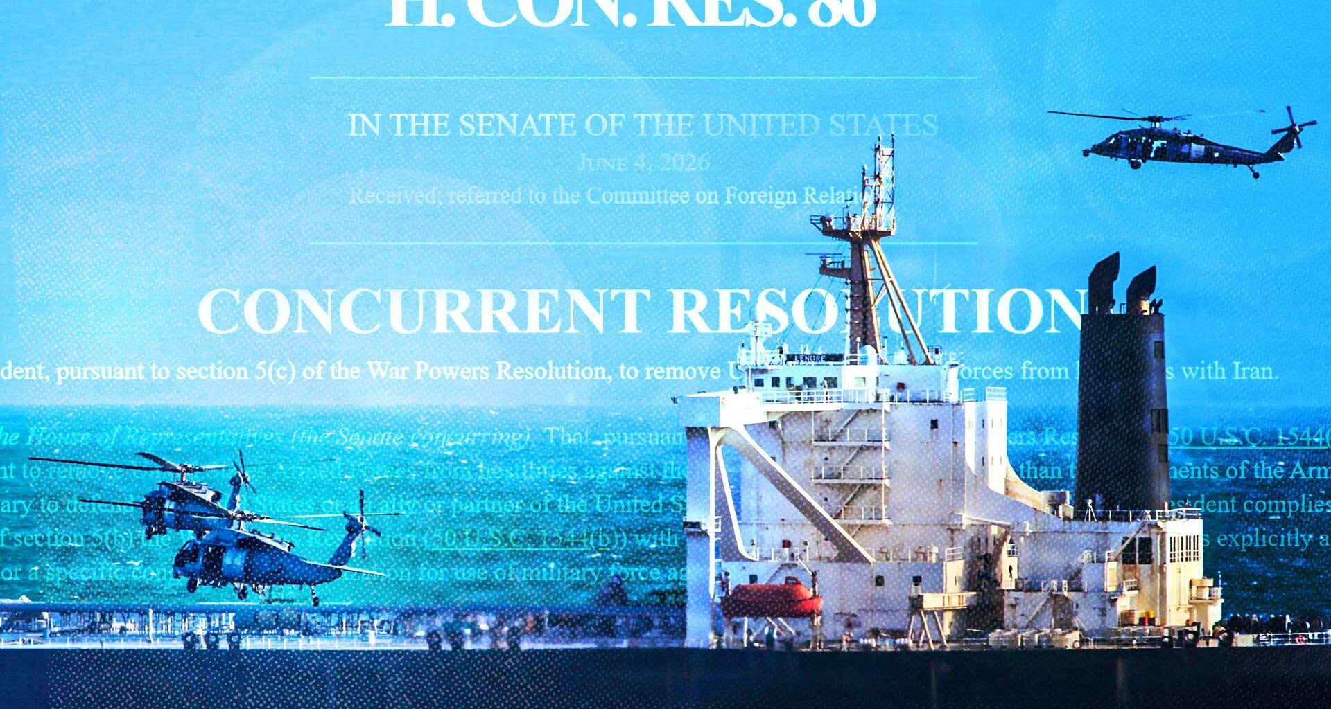 Why did Congress vote to end the Iran War after it finished?