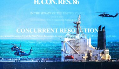 Why did Congress vote to end the Iran War after it finished?