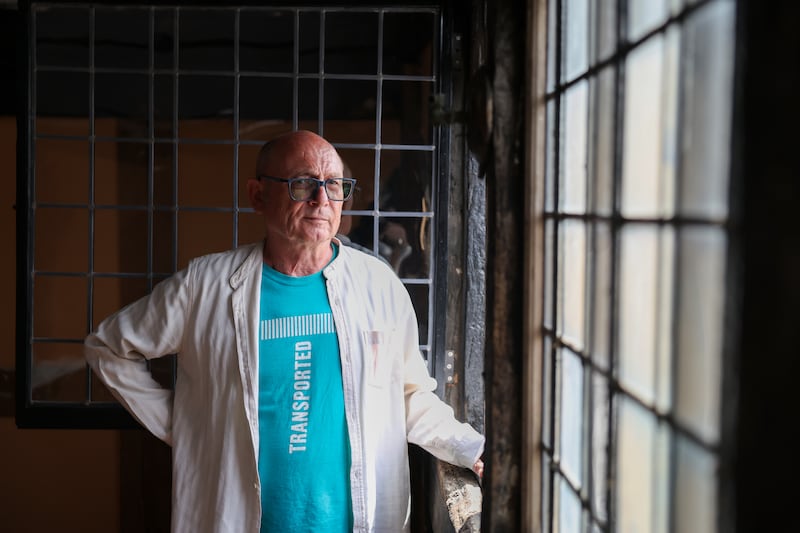 Nick Jones, director of Transported, an artist-led initiative in Boston, Lincolnshire. Photograph: Enda O'Dowd