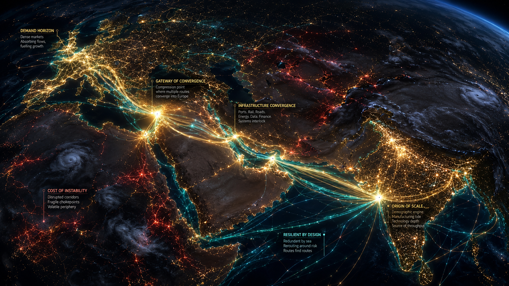 India-Israel - The Indispensable Dyad. AI Image (Credit: ChatGPT)
