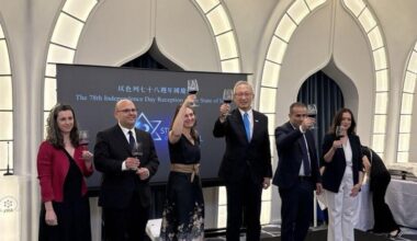 Israel’s new representative to Taiwan assumes post