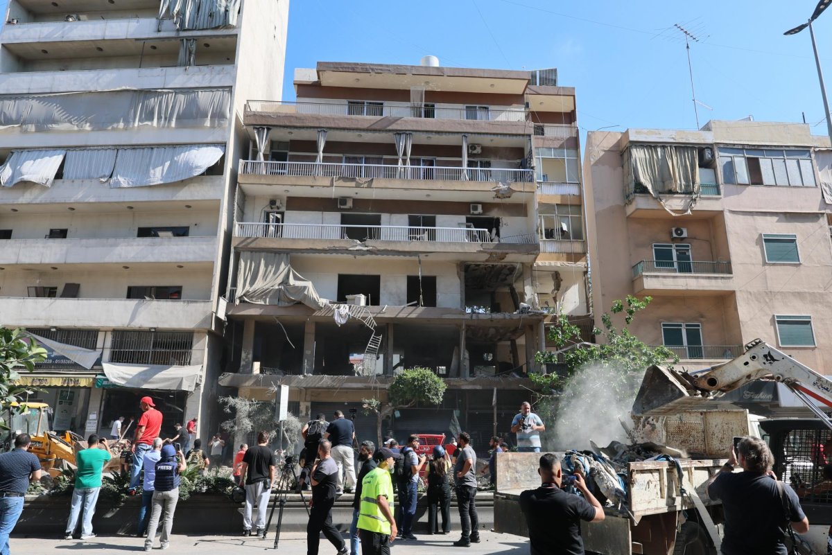 Israeli strikes Beirut, accuses Hezbollah of cease-fire violation