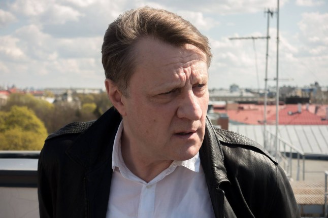 Grigory Nekhoroshev looking off into the distance.